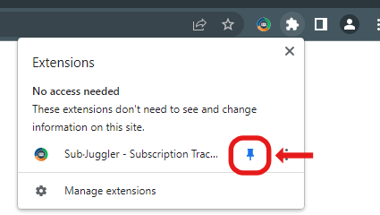 Pin extension